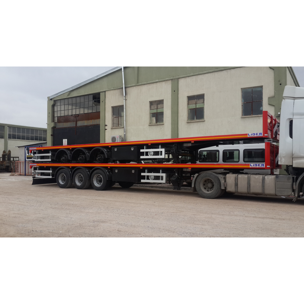 Flatbed semi trailer 